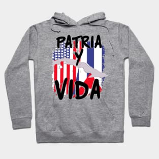 Cuban american Flag Bandera Cubana Cuba Flags Hoodie